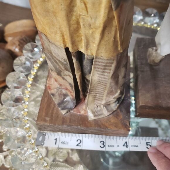 Vintage Paper Mache Couple Figurines from Aruba - Picture 7 of 9